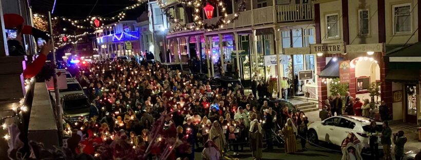 Sutter Creek Las Posadas Procession Photo