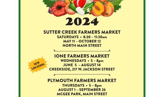 Amador Farmers Market Flyer