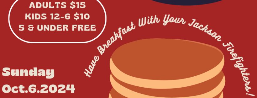 Firehouse Flapjacks Pancake Breakfast Flyer