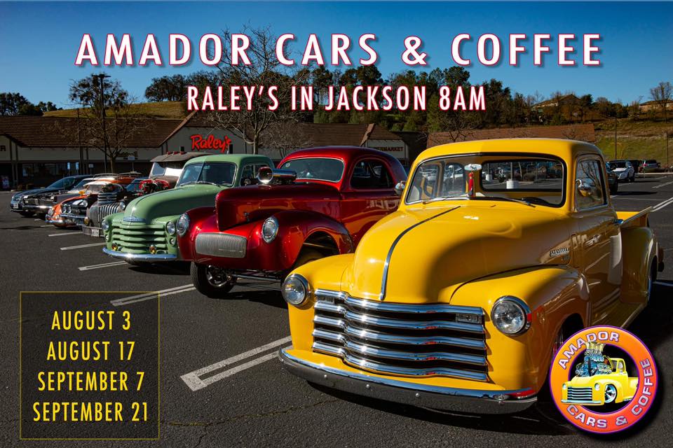 Amador Cars and Coffee Banner