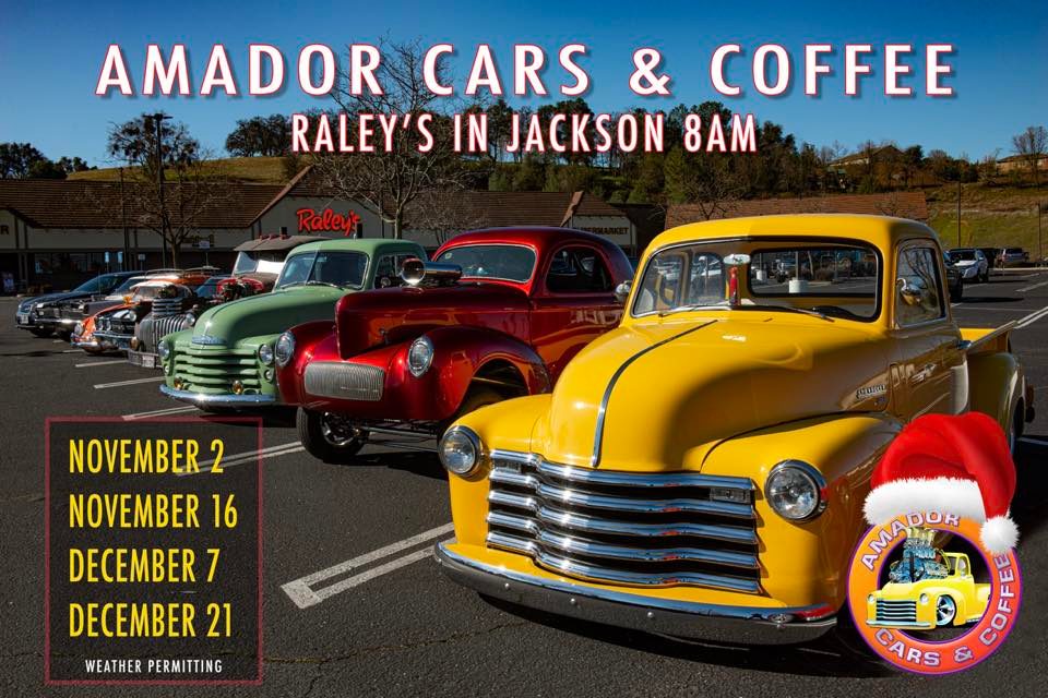 Amador Cars & Coffee Banner