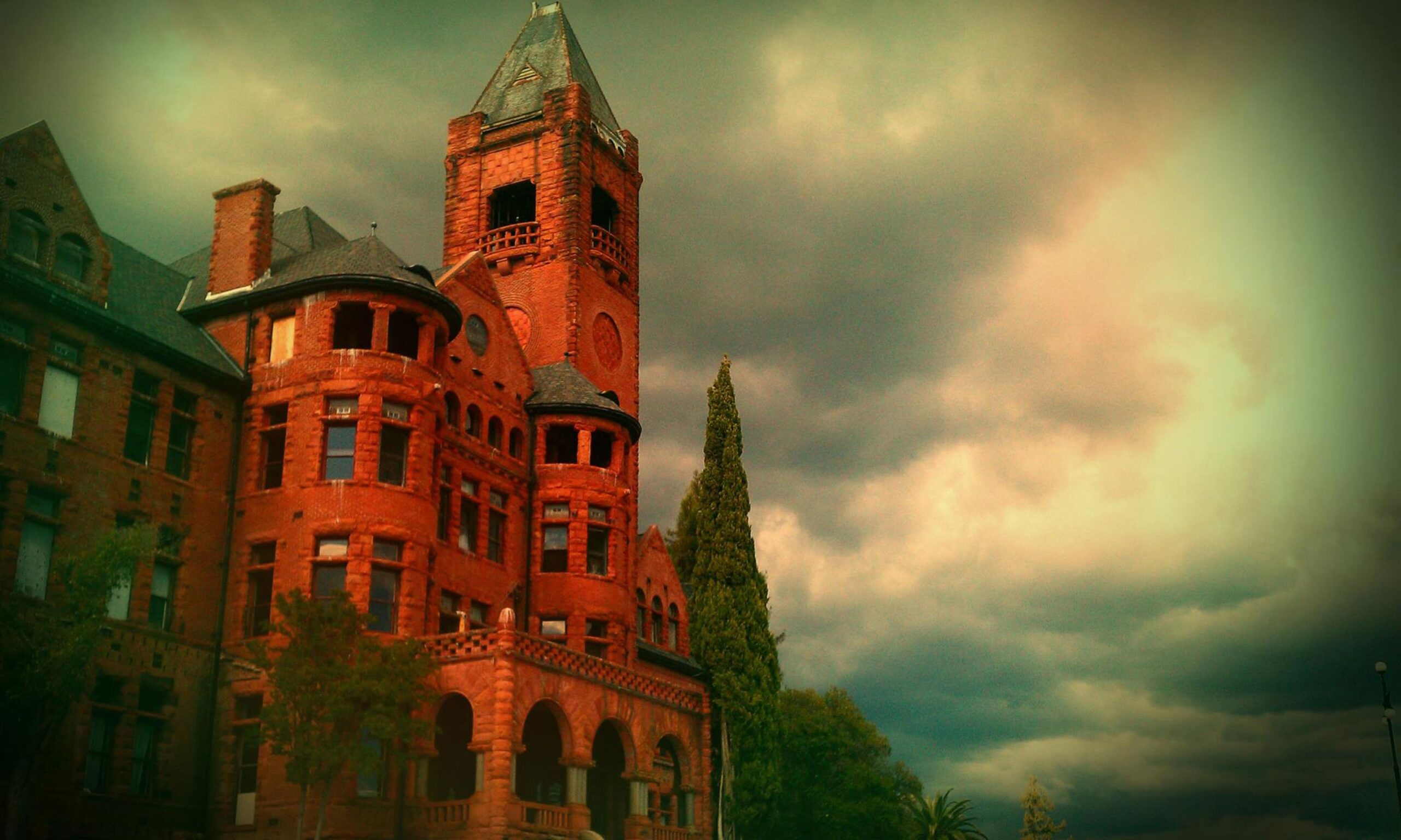 Preston Castle Stormy Picture