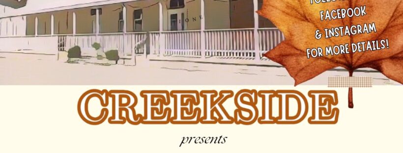 Creekside Ione Fall Festival Flyer