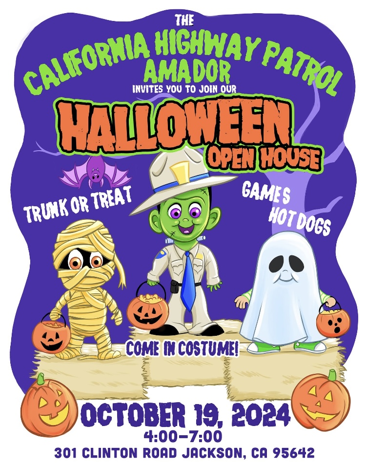 CHP Halloween Open House Flyer