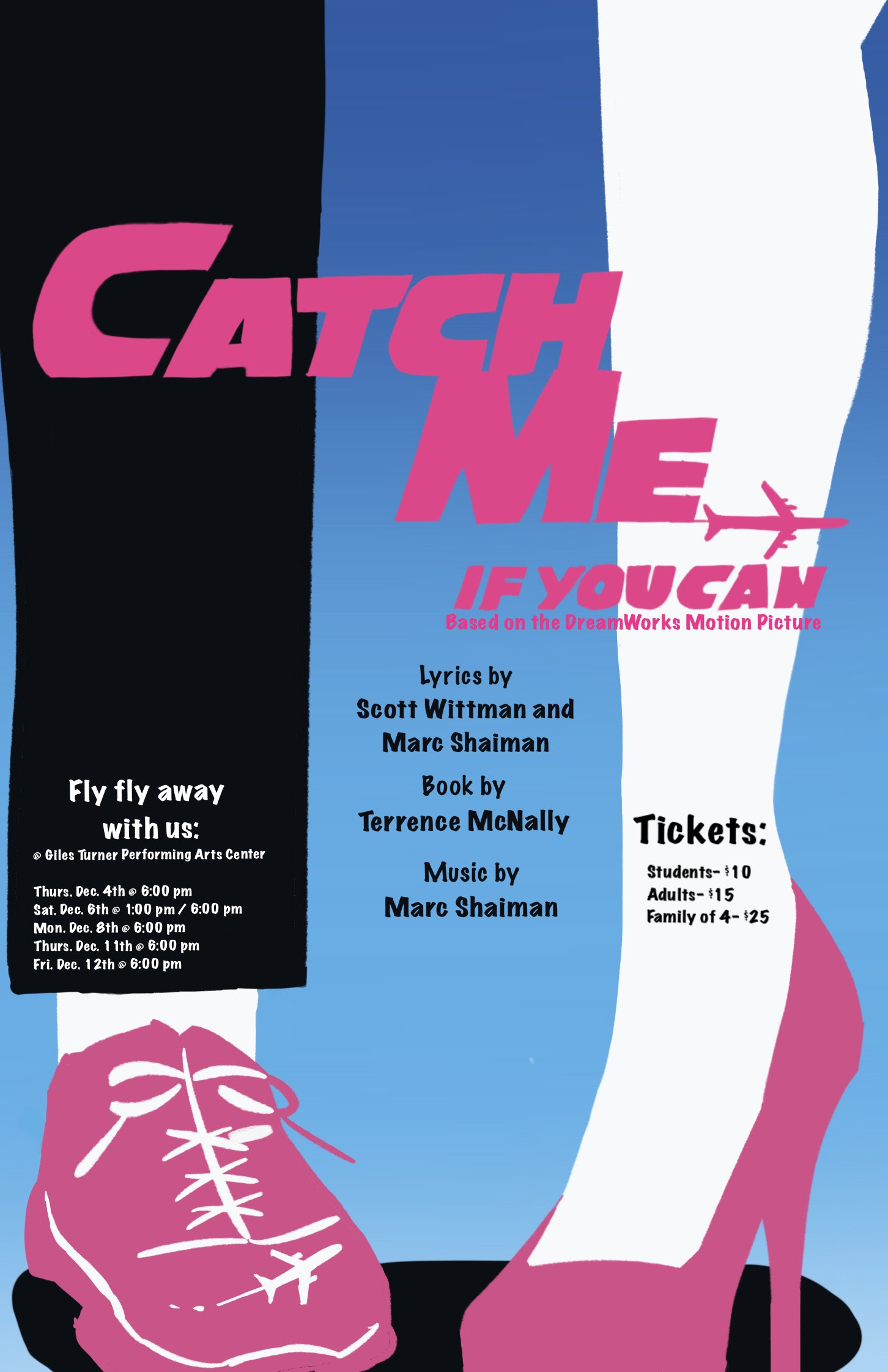 Catch Me If You Can Flyer