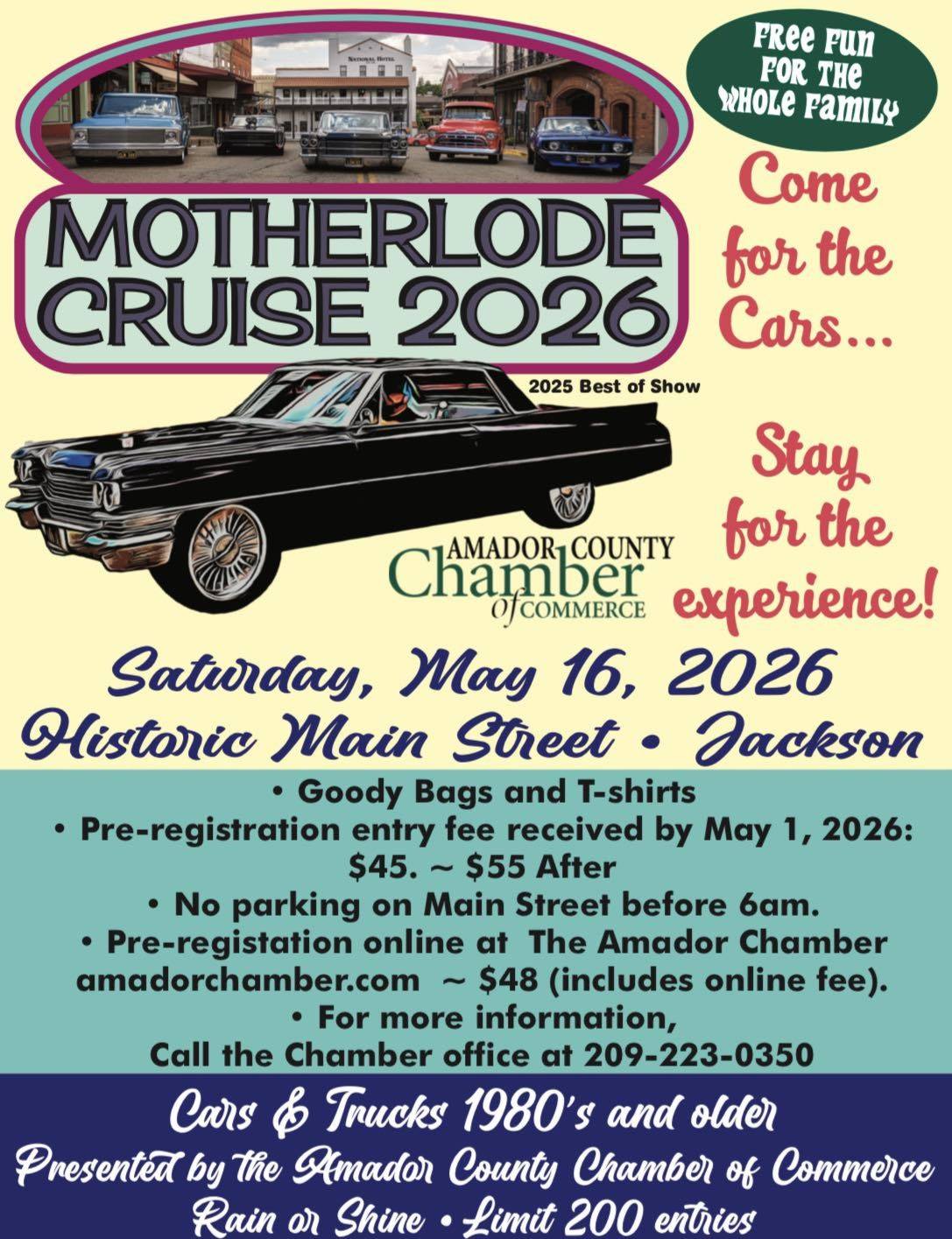 Motherlode Cruise 2026